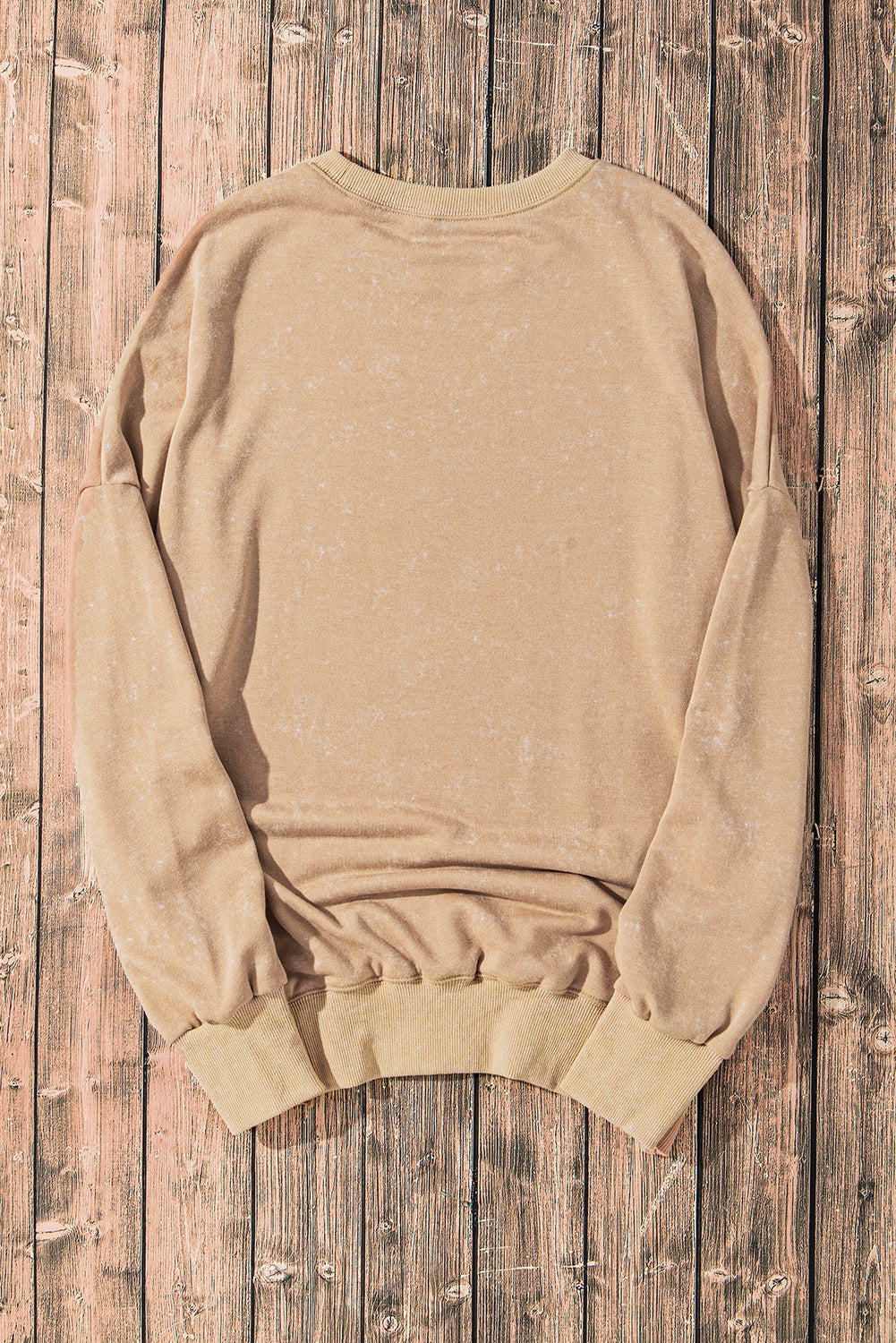 Bishop Sleeve Slit Sweatshirt